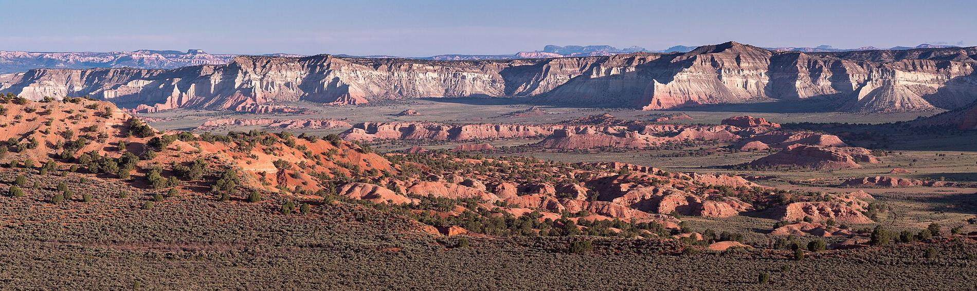 The canyon country of Grand Staircase-Escalante stretching to the horizon